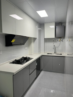 Standard Modular Style Home Furniture  Modern Shaker Kitchen Cabinet