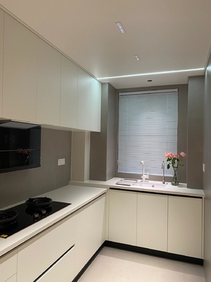 Lacquer Cupboard Customized Own Design Modern Kitchen Plywood Wooden Cabinet