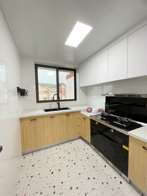 Premium Textured Matte Kitchen Cabinets with Anti-Scratch Finish