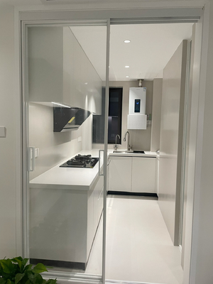 18mm MDF Shaker Style Kitchen Cabinets for Residence and Hotel