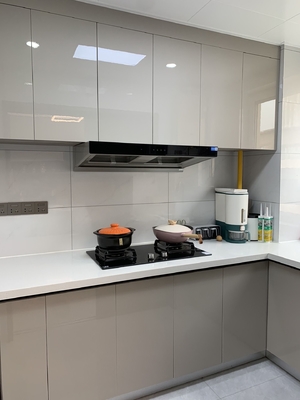 Custom Matte Finish Anti-Scratch Kitchen Cabinets