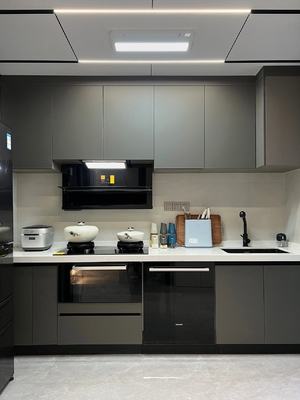 Melamine Finish Kitchen Cabinet with Particle Board Carcase