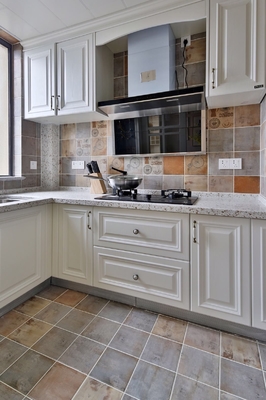 Custom Shaker Melamine Kitchen Cabinets Modular Modern Design