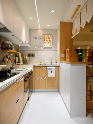 Modern Kitchen Cabinets with Quartz Granite Marble Countertops