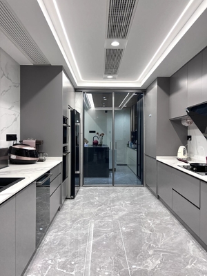 Custom Manufacturers Apartment Kitchen Cabinets Kitchenette Cupboard Hotel