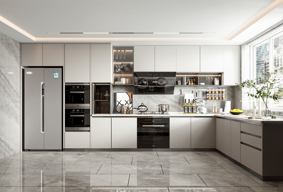 Custom Manufacturers Apartment Kitchen Cabinets Kitchenette Cupboard Hotel