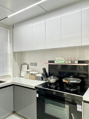 Custom American Style Kitchen Cabinet with Island Plywood