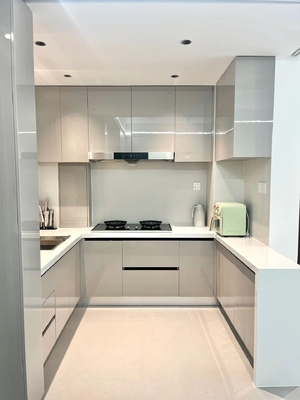 Custom Moisture Proof Kitchen Cabinets with Modular Design