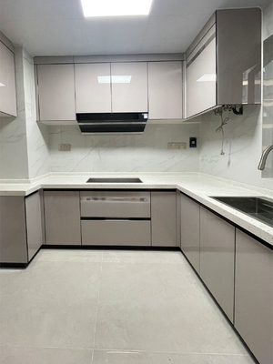 Custom Modern Kitchen Cabinets with Island Free Design