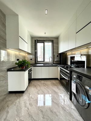Custom Modern Kitchen Cabinets with Island Free Design