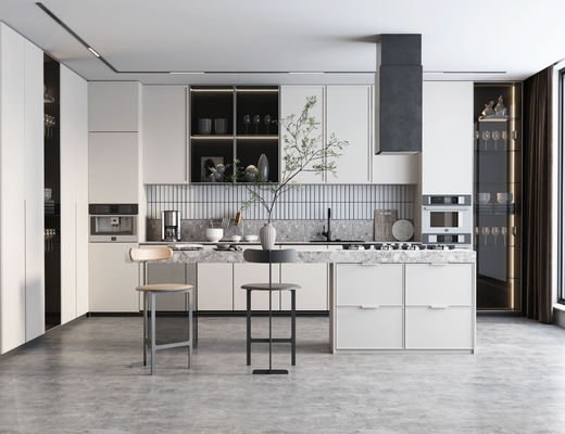 Modern Modular Kitchen Cabinet Southeast Asian Style Custom Design