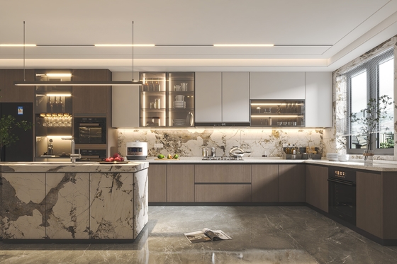 Modern Modular Kitchen Cabinet Southeast Asian Style Custom Design