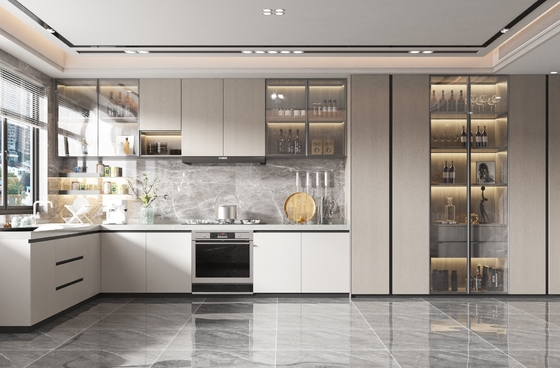 Modern Modular Kitchen Cabinet Southeast Asian Style Custom Design