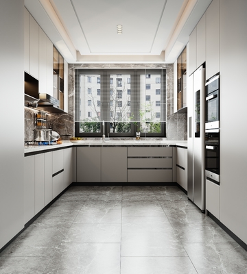 Modern Modular Kitchen Cabinet Southeast Asian Style Custom Design