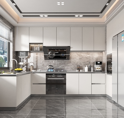 Custom Wooden Kitchen Cabinet Modular Design MDF Plywood