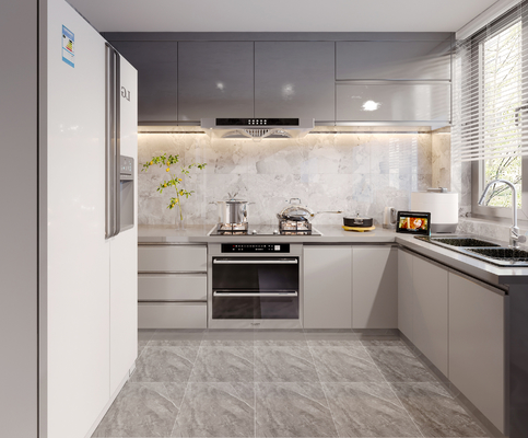 Modern Modular Kitchen Cabinets for Residence Apartment Hotel
