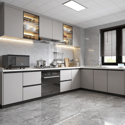 Modern Modular Kitchen Cabinets for Residence Apartment Hotel