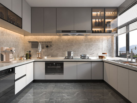 Modern AestheticCabinets With Strong Space Sense & Durability For Kitchen