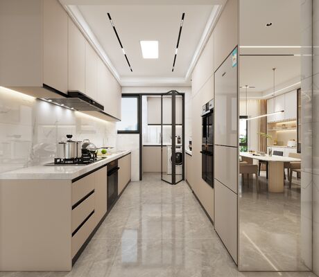 Durable Solid Wood Cabinets Featuring DTC Hardware and MDF Door Material Engineered for Professional Workspace Solutions